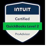 Intuit Certified QuickBooks Level 2 ProAdvisor